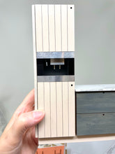 Charger l'image dans la galerie, Dollshouse Miniature Kitchen Column Unit with Built-in Espresso Maker