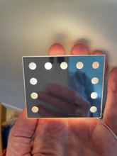 將圖片載入圖庫檢視器 Dollshouse Miniature Backlit Make-up dressing Table Mirror 1:12th scale