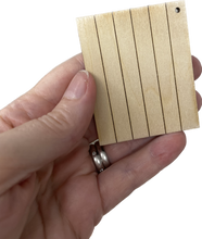 Cargar imagen en el visor de la galería, 1.5 inch Tongue and Groove style Fixed Kitchen door Right hand opening