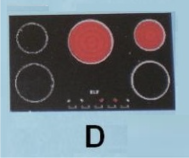 Lade das Bild in den Galerie-Viewer, ELF 3-Zoll-Sensor-Kochfeld