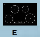 Lade das Bild in den Galerie-Viewer, ELF 3-Zoll-Sensor-Kochfeld