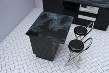 Load image into Gallery viewer, Black Chrome Folding Bar Stool
