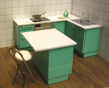 Lade das Bild in den Galerie-Viewer, Eckküchen-Set repariert