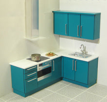 Lade das Bild in den Galerie-Viewer, Eckküchen-Set repariert