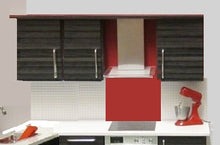 Lade das Bild in den Galerie-Viewer, Hängeschränke mit Dunstabzug für feste Eckküchentüren