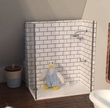 Lade das Bild in den Galerie-Viewer, Begehbares Duschset