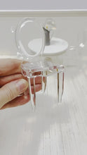 Load and play video in Gallery viewer, Clear acrylic dining room chair &#39;Ghost Chair&#39;
