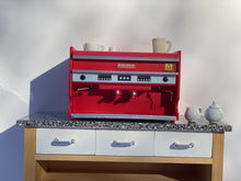 Carica l&#39;immagine nel visualizzatore di Gallery, Red Commercial Espresso Machine
