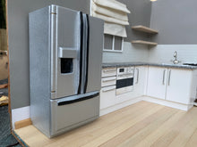 Cargar imagen en el visor de la galería, American-Style Refrigerator Silver
