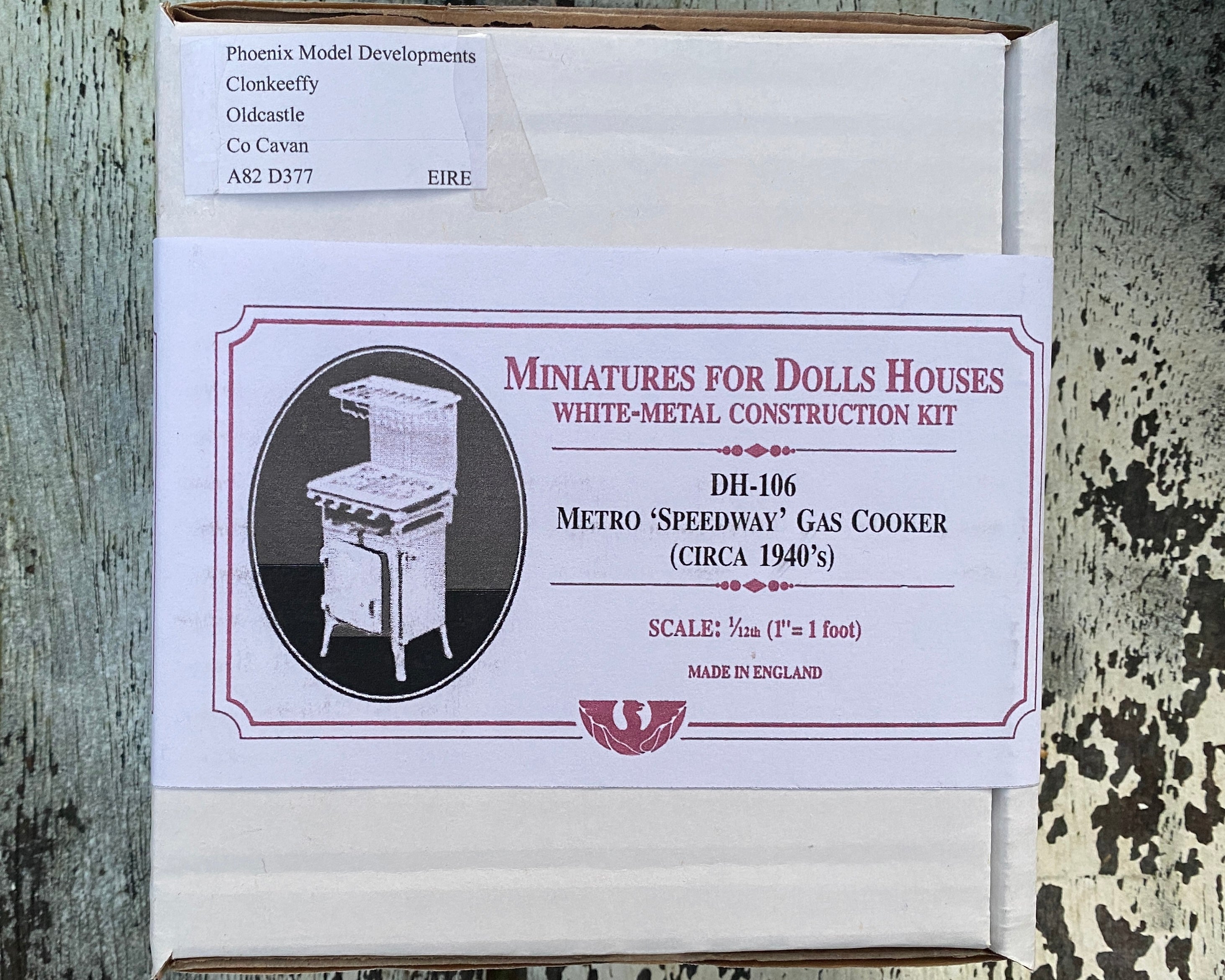 Metro Speedway Gas Cooker KIT ELF Miniatures