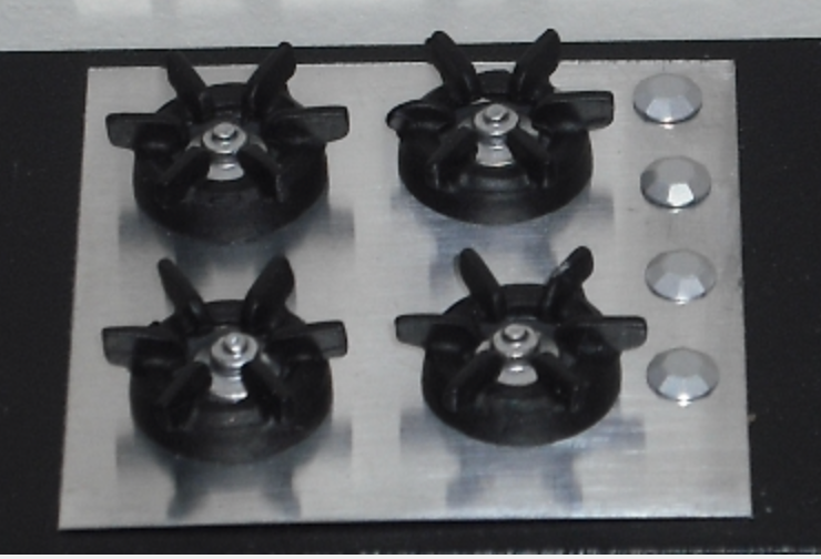 Gas Hob (Stove Top) Kit - 3 inch