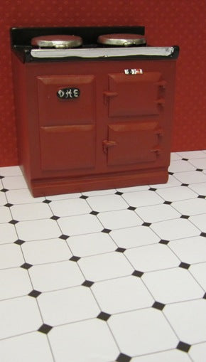 Black and White Tile Paper – ELF Miniatures