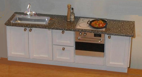 Küchenset mit geradem Shaker