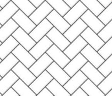 Carica l&#39;immagine nel visualizzatore di Gallery, Embossed Herringbone Metro Tiles - Dark Grout
