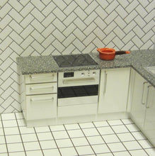 Carica l&#39;immagine nel visualizzatore di Gallery, Embossed Herringbone Metro Tiles - Dark Grout
